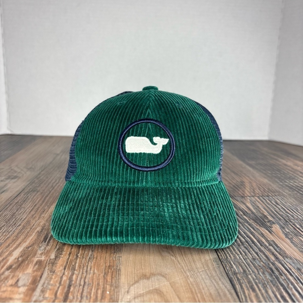 VINEYARD VINES Hat Boys Trucker Hat Whale Cotton Casual Classic Corduroy Outdoor